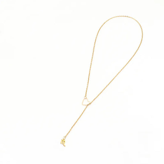 Gold Plated Zodiac Sign Necklace