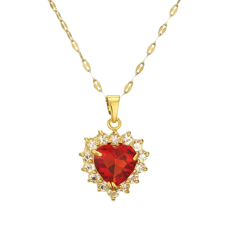 Love Spark Pendant Necklace